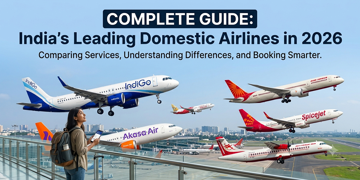 Airlines in India 2026: Domestic Airlines List, Codes & Booking Tips