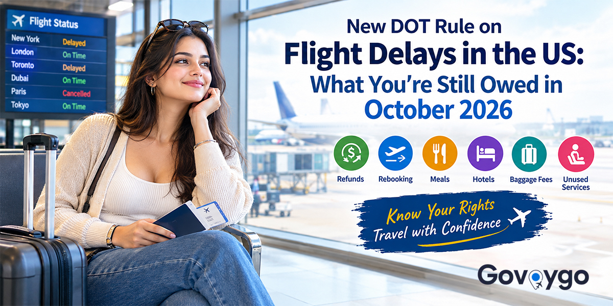 New DOT Rule on Flight Delays in the US: What You’re Still Owed in October 2026