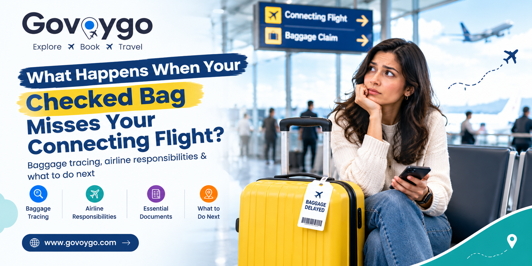 What Happens When Your Checked Bag Misses Your Connecting Flight?