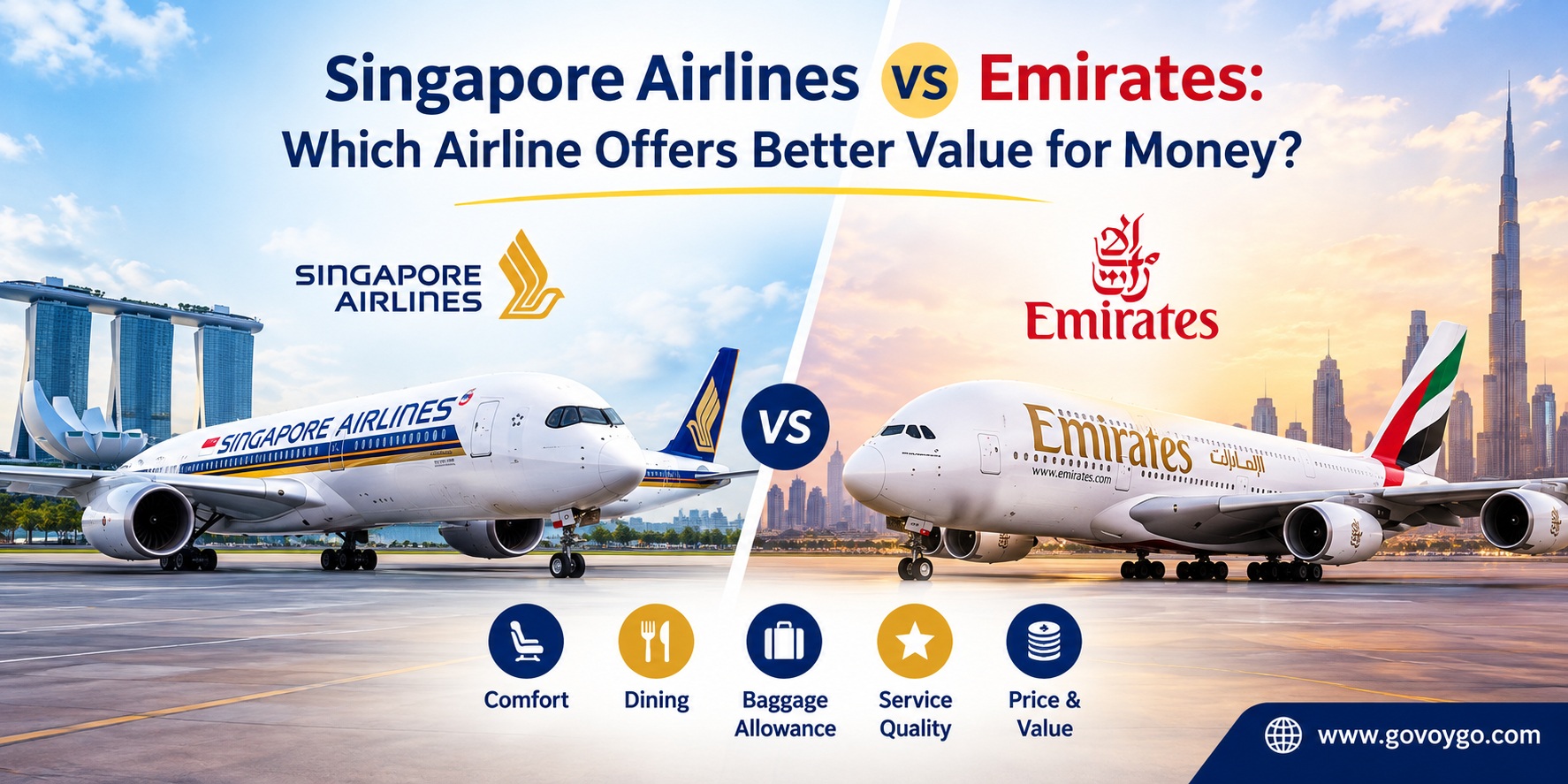 Singapore Airlines vs Emirates: Which Airline Offers Better Value for Money?