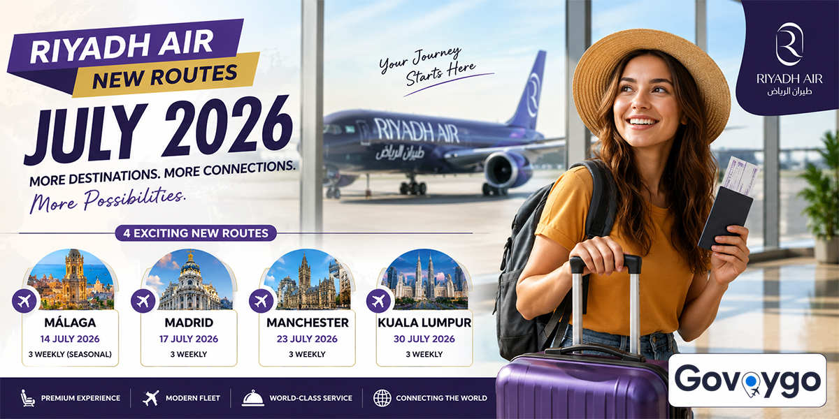 Which New Routes Is Riyadh Air Launching in July 2026?