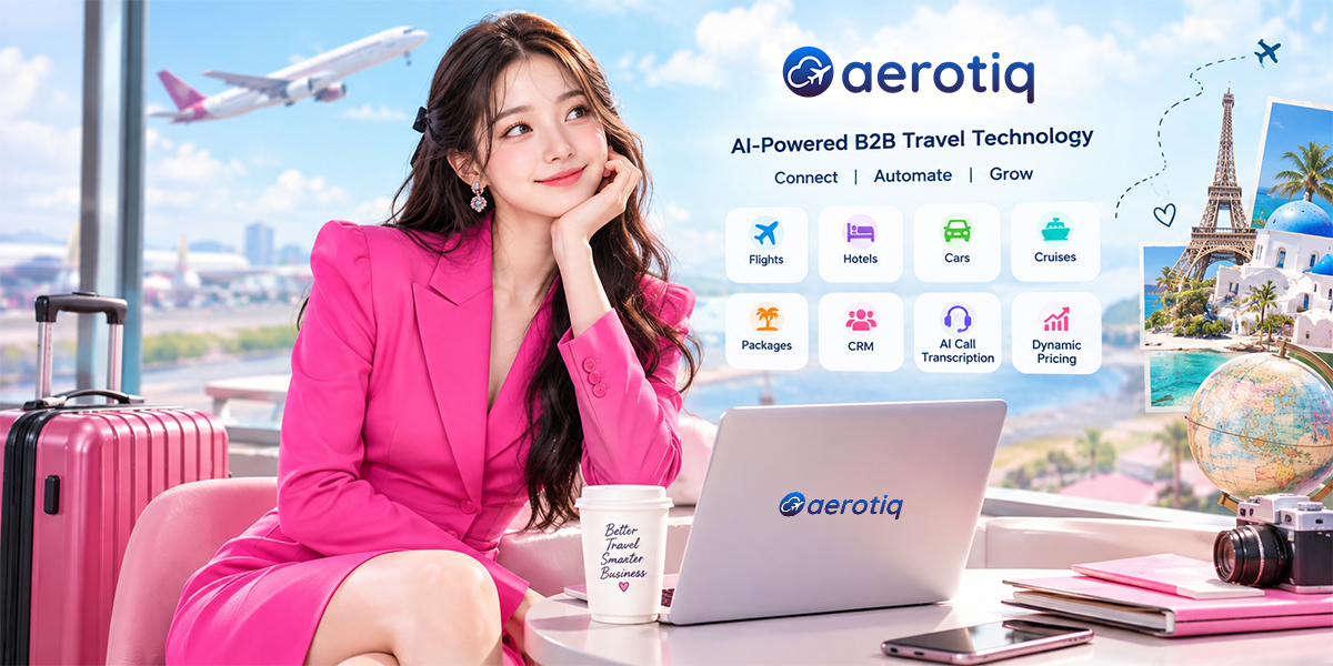 AI-Powered B2B Travel Technology: Complete Travel Business Solution by Aerotiq